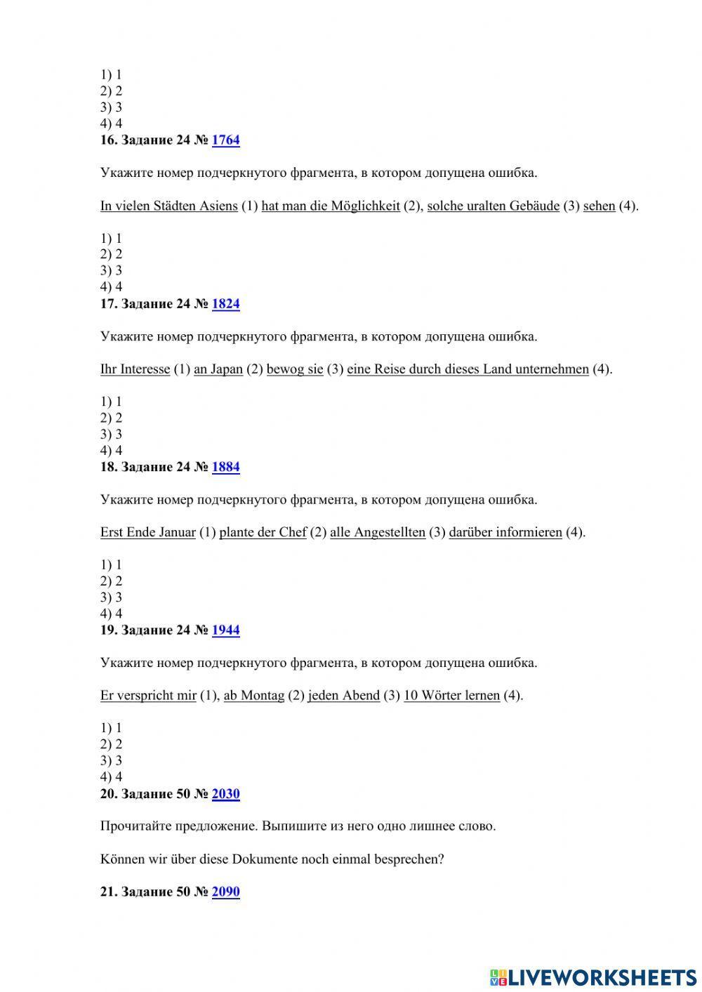 Infinitiv mit-ohne zu