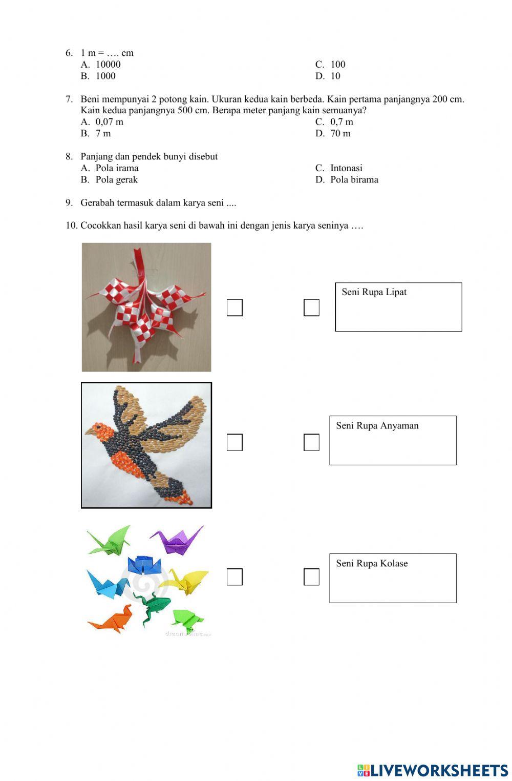 LKPD Temas 5 Kelas 2