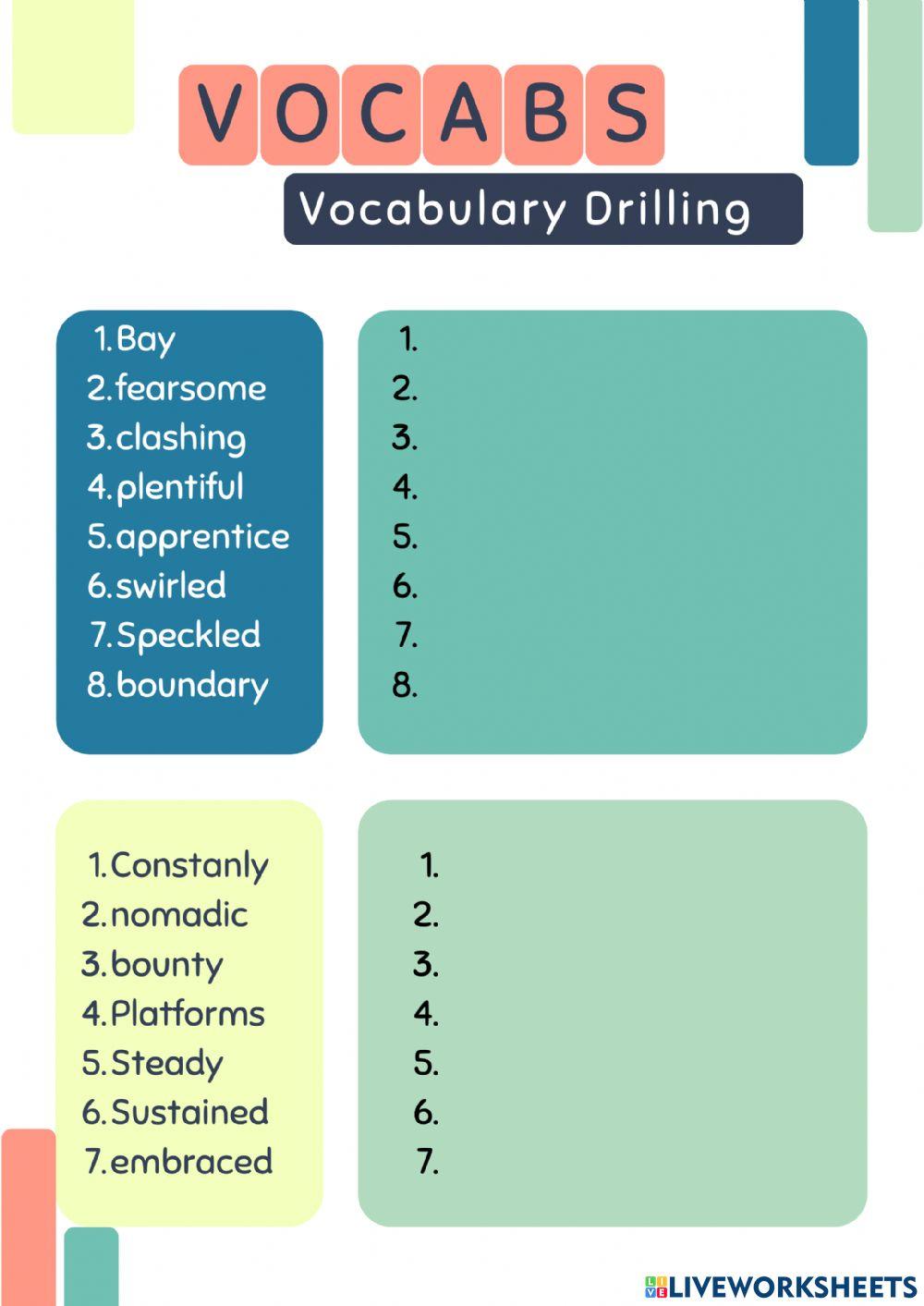 Narrative text listening and reading