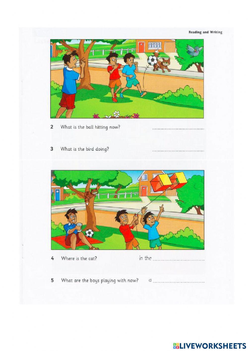 Starter 1 - Test 2 - Writing