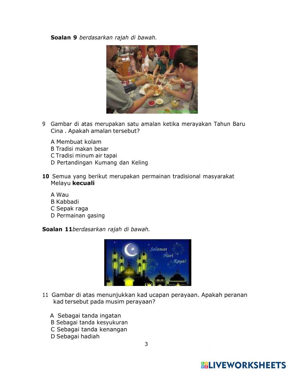 Pentaksiran setara standard sejarah tahun 6 Pentaksiran setara standard sejarah tahun 6