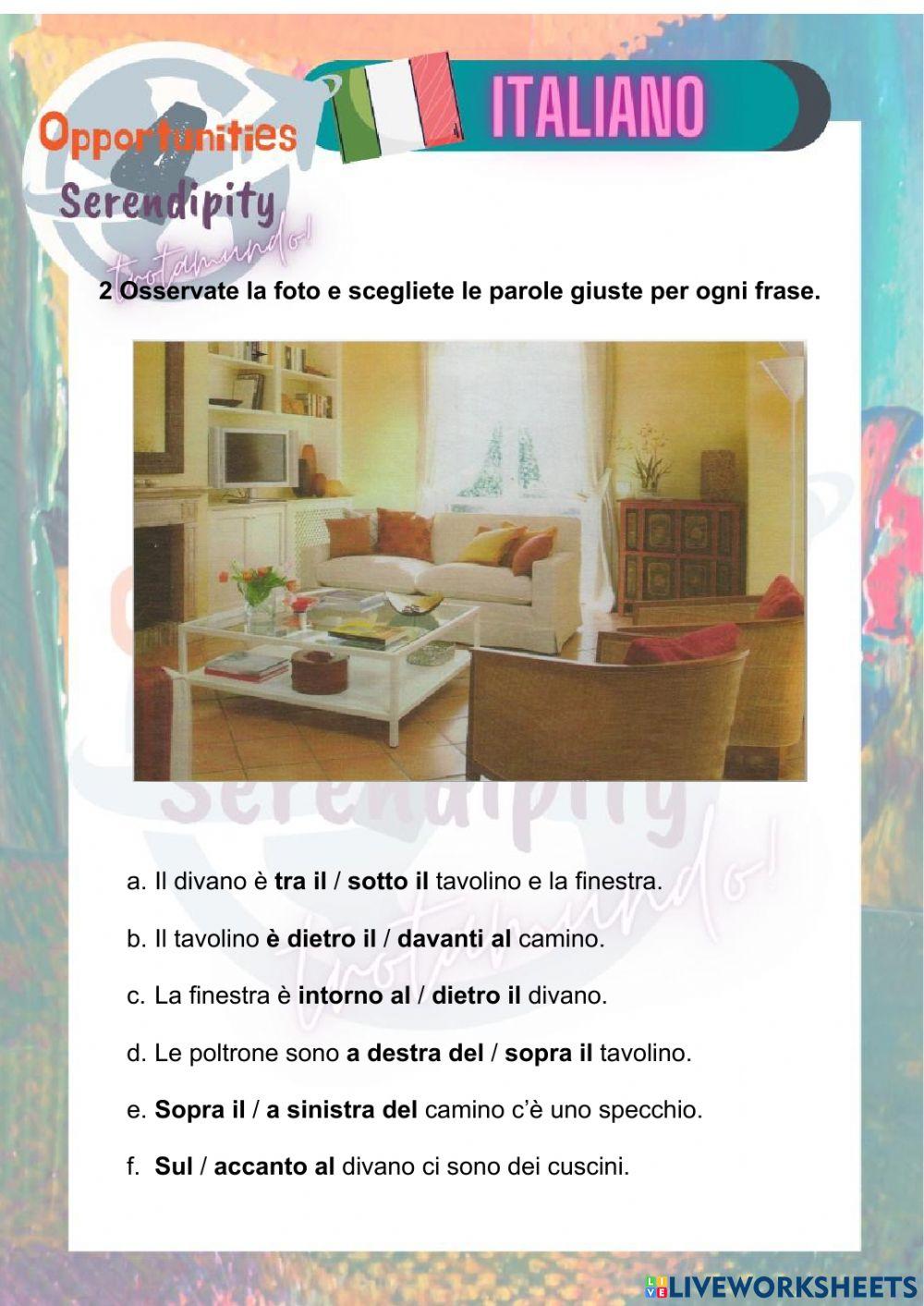 Progetto Italiano clase 13