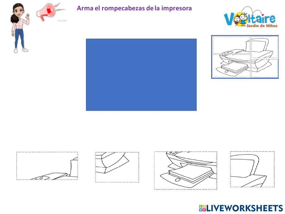 Rompecabezas impresora
