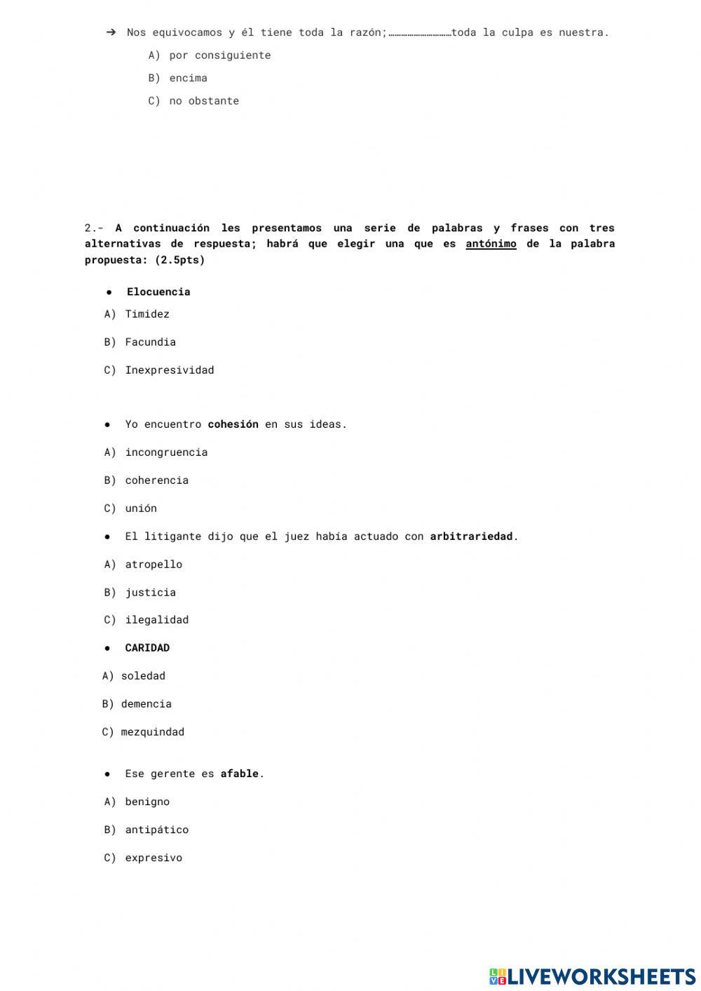 Vacacional lenguaje bach