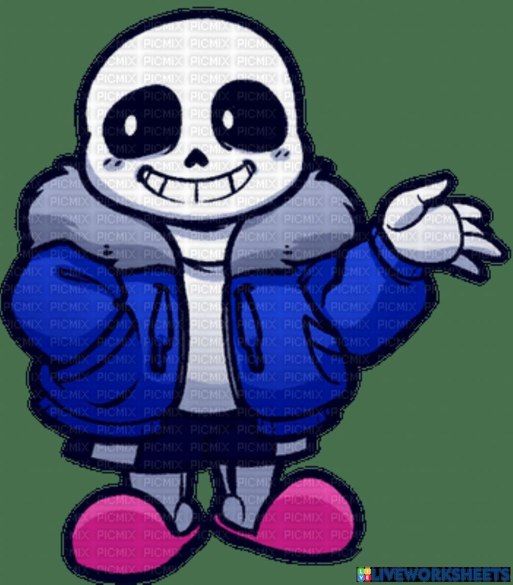 The parts of the body whit sans!