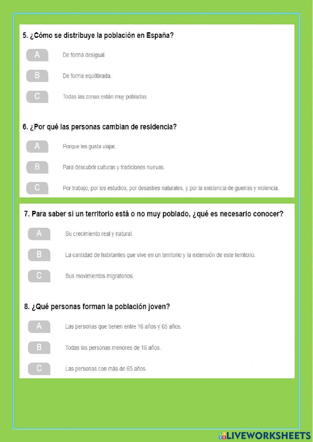 Movimiento migratorios