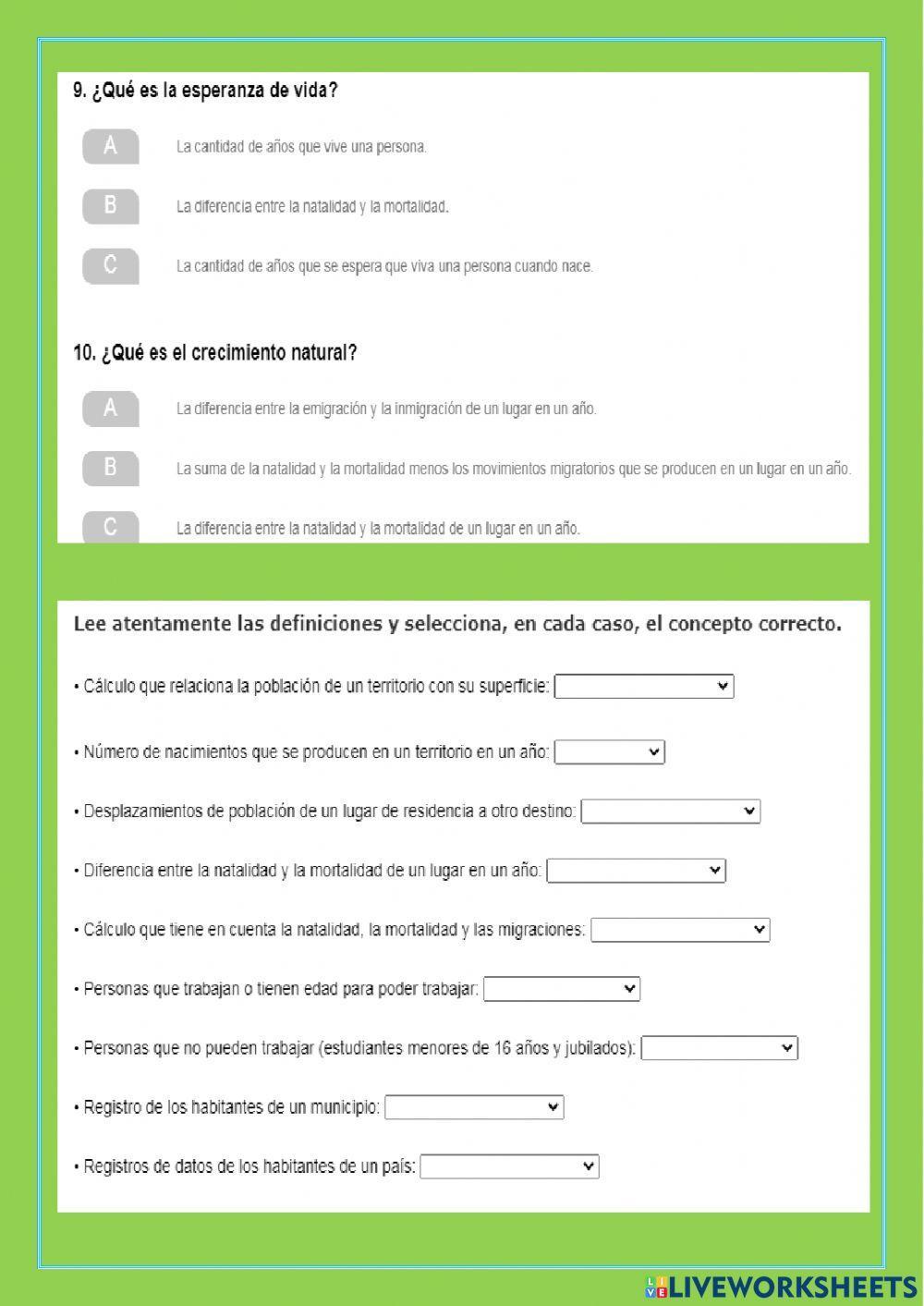 Movimiento migratorios