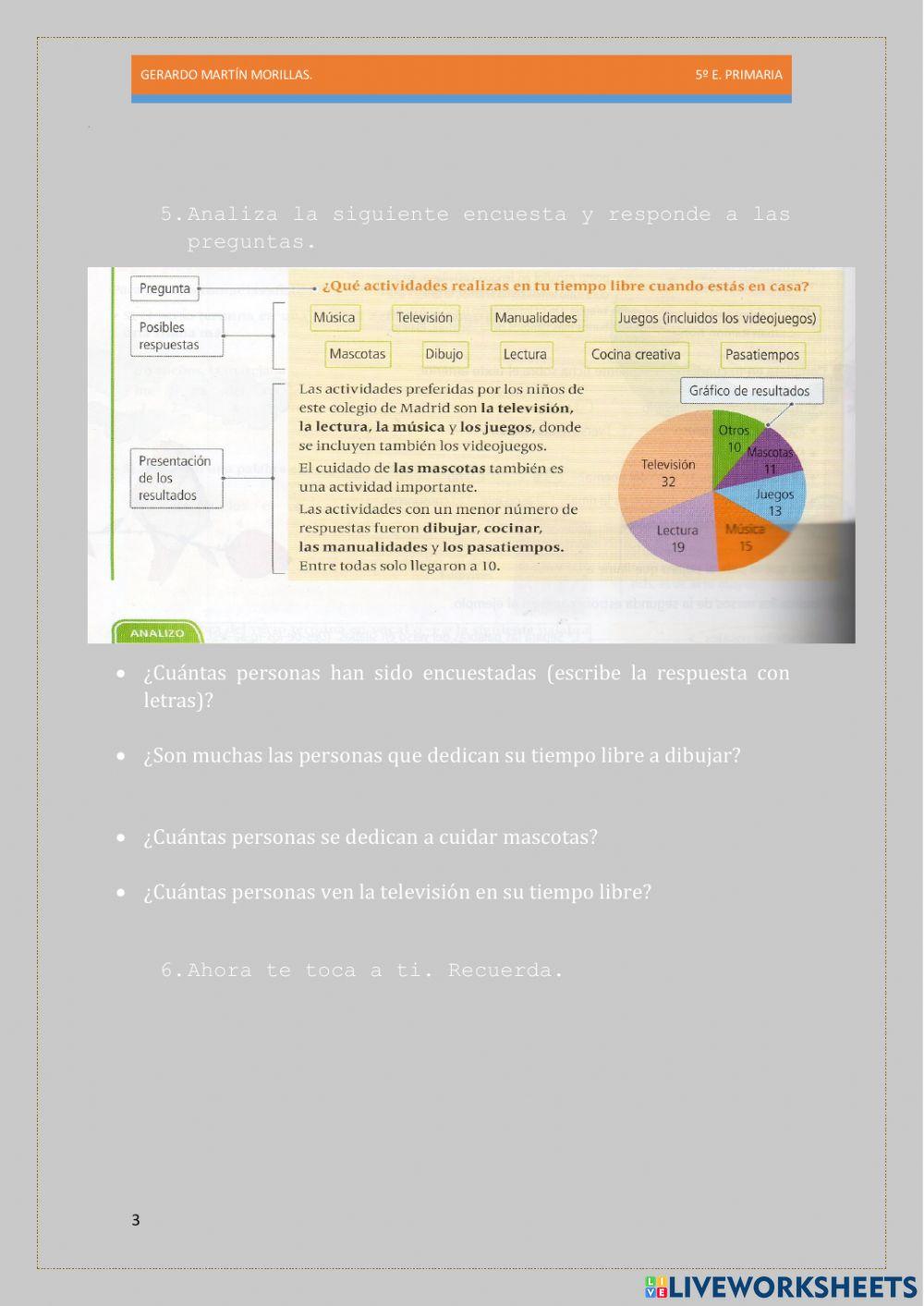 Escritura. Tarea 17.