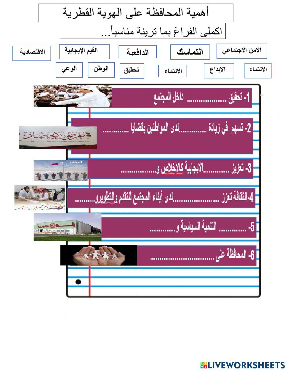 اهمية المحافظة على الهوية