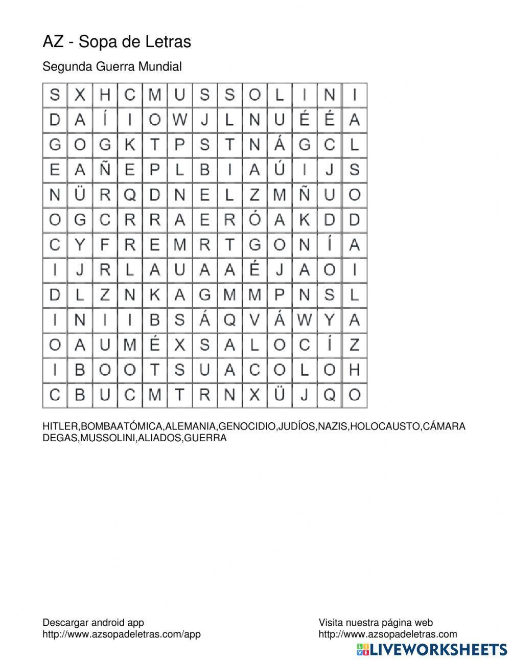 Segunda guerra mundial