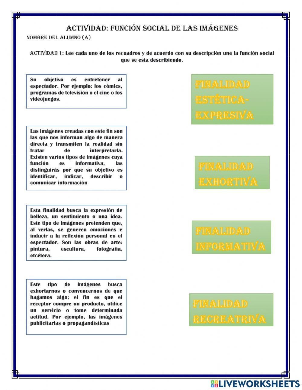 Función social de las imágenes