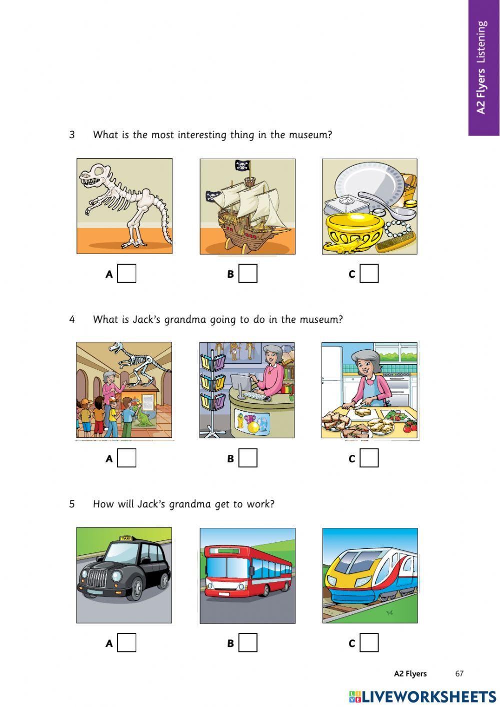 Listening ASSESSMENT, 2nd Trimester, 6th Grade