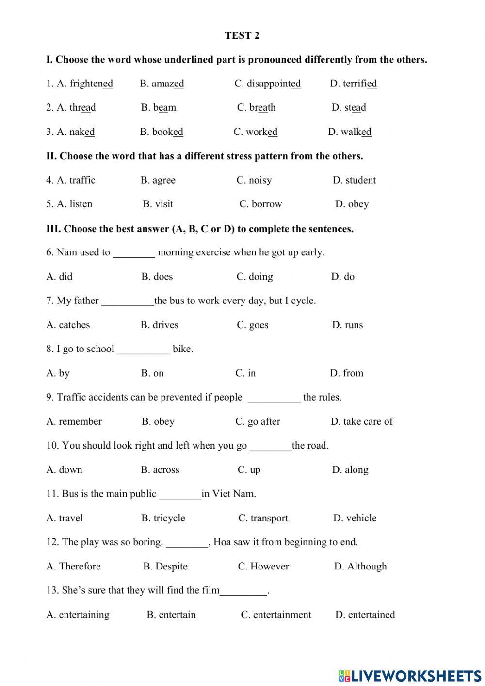 Grade 7 mid-term 2 (2)