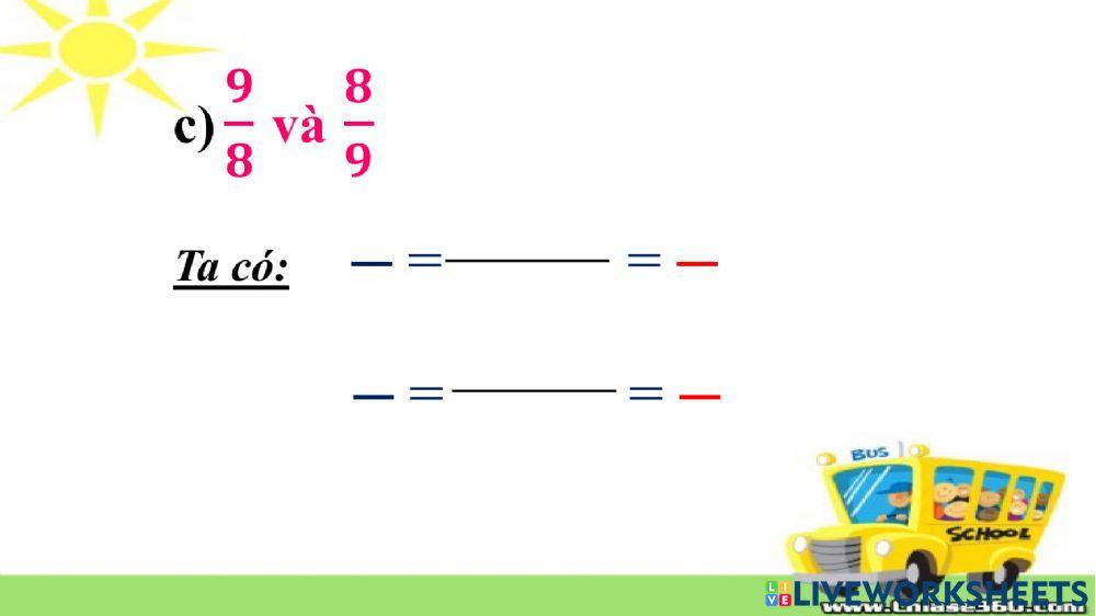 Quy đồng mẫu số