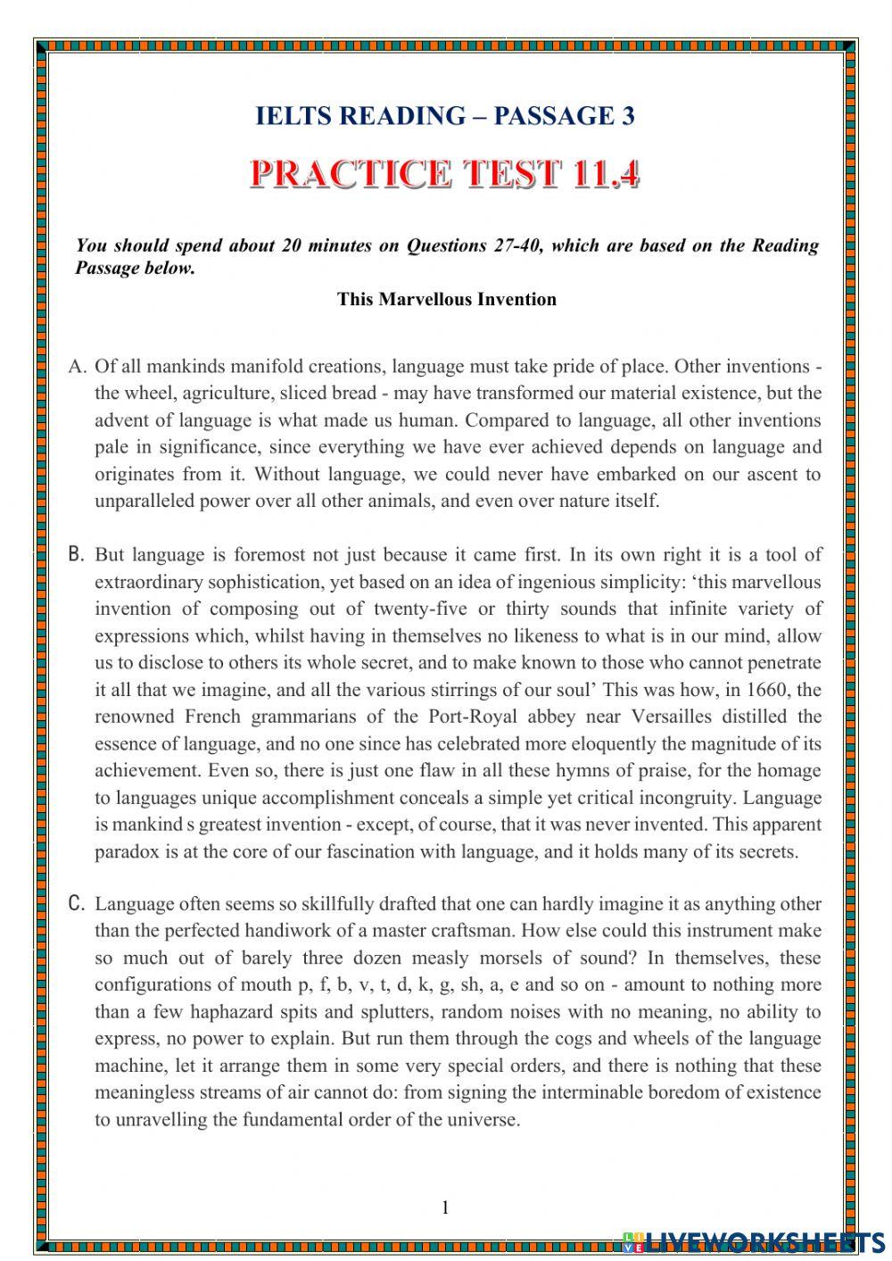 IELTS Reading-cxi-rt4-p3