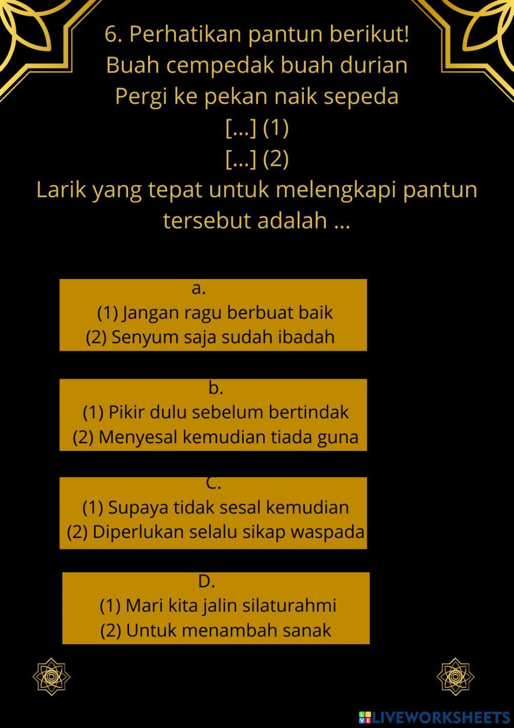 Puisi rakyat