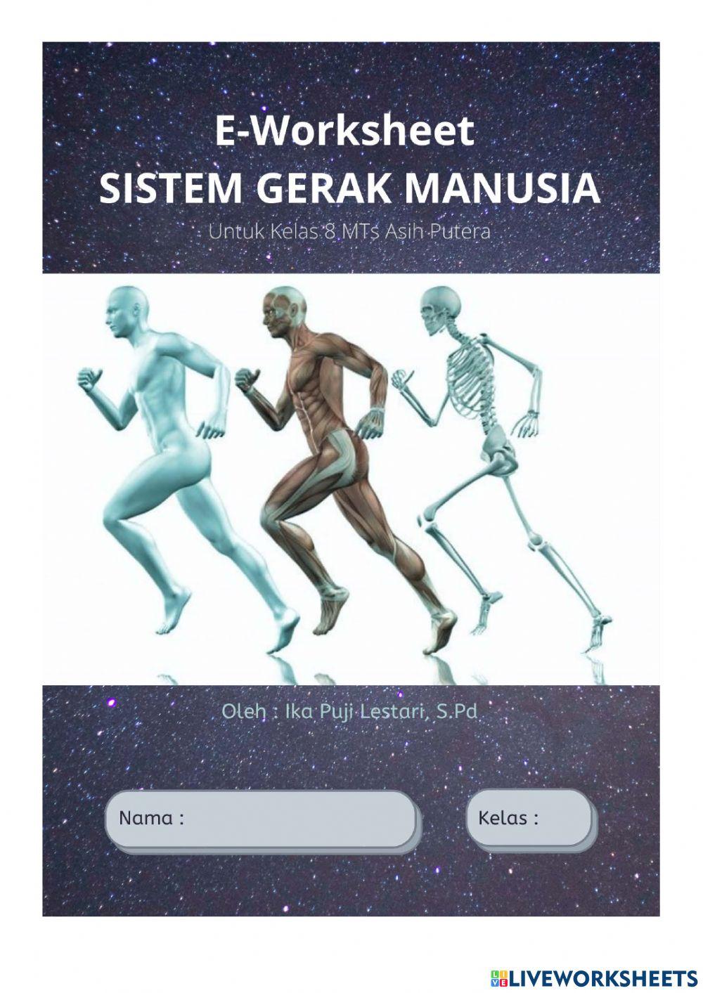 E-worksheet sistem Gerak part 1