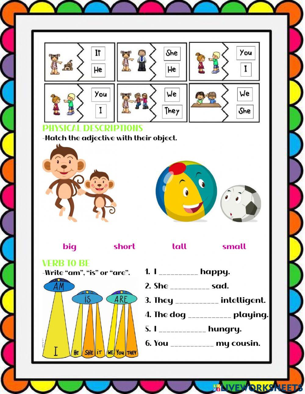 Evaluación 2do trimestre (1st grade)