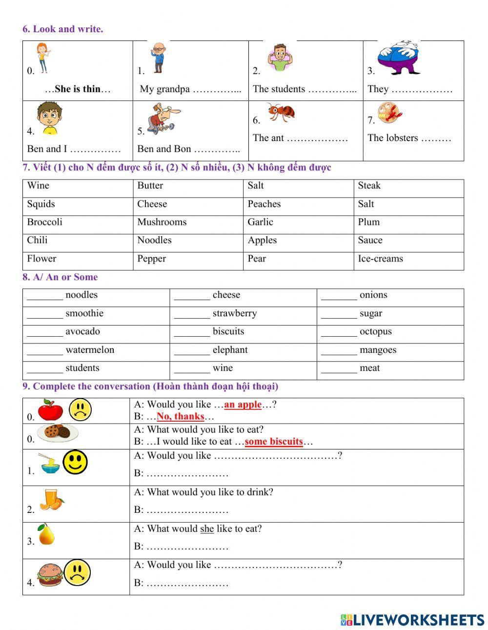 Grade 4.2 - Pronoun + Physical Appearance.