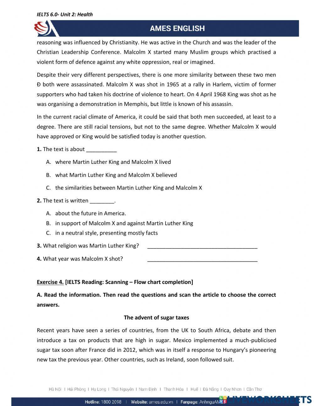 MS3 - U2 - Reading WS