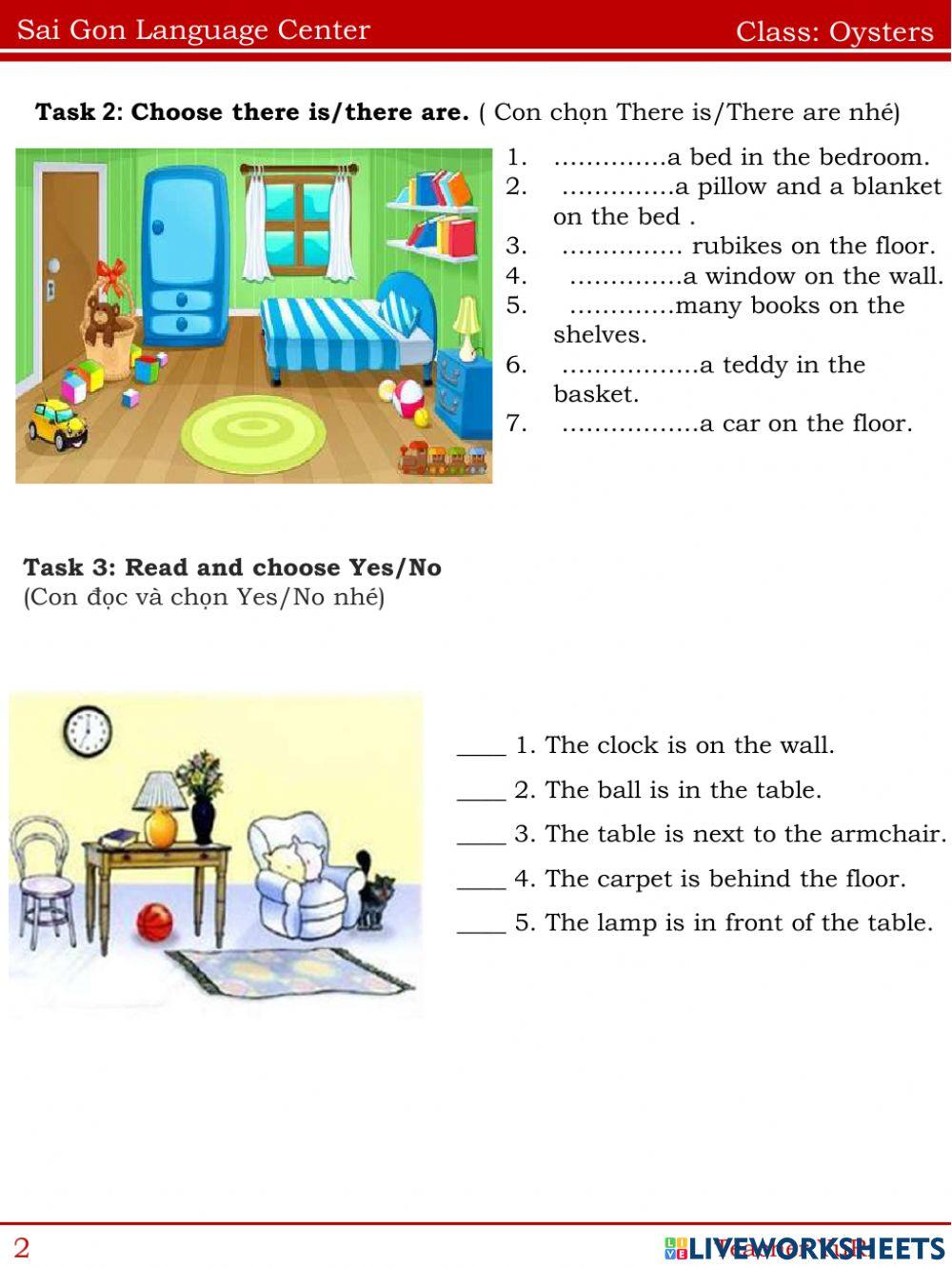 Unit 8: Things in the house