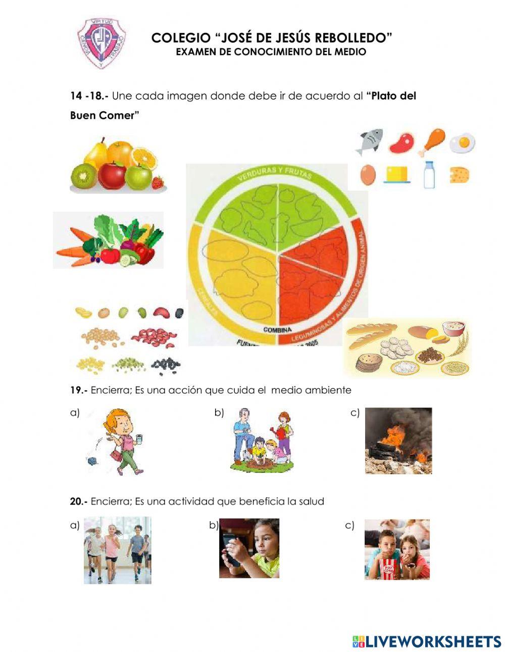 Examen Conocimiento del Medio 2