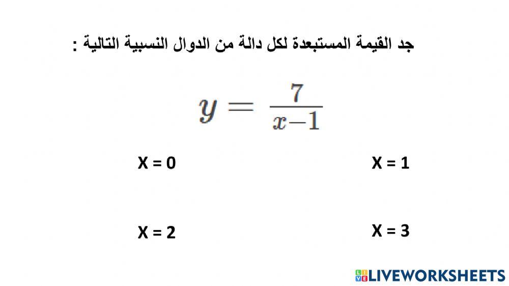 القيم المستبعدة
