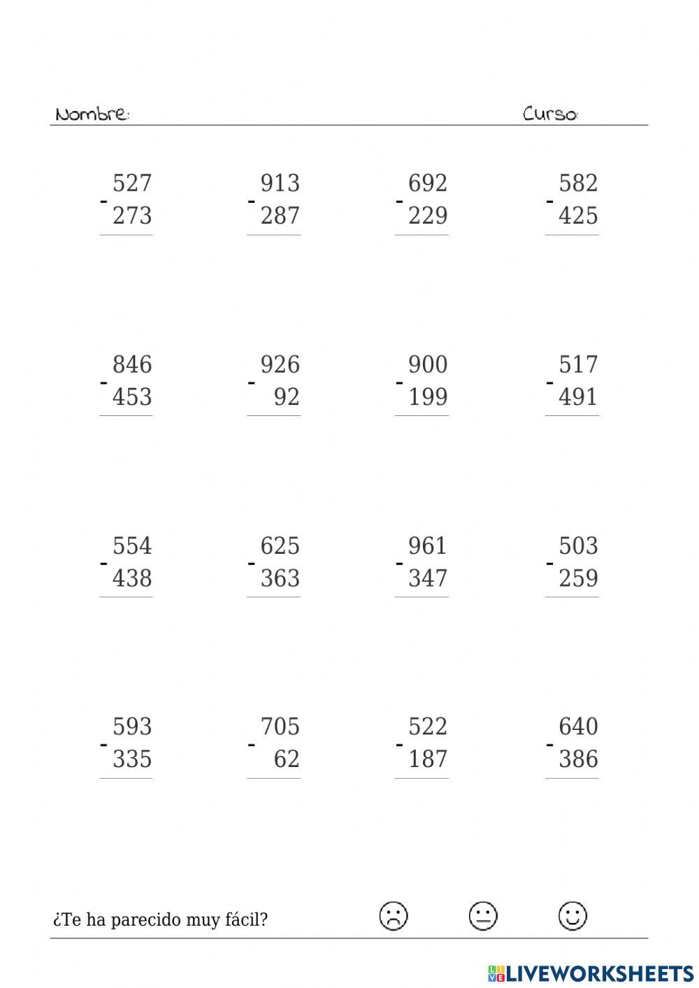 Operaciones aritméticas