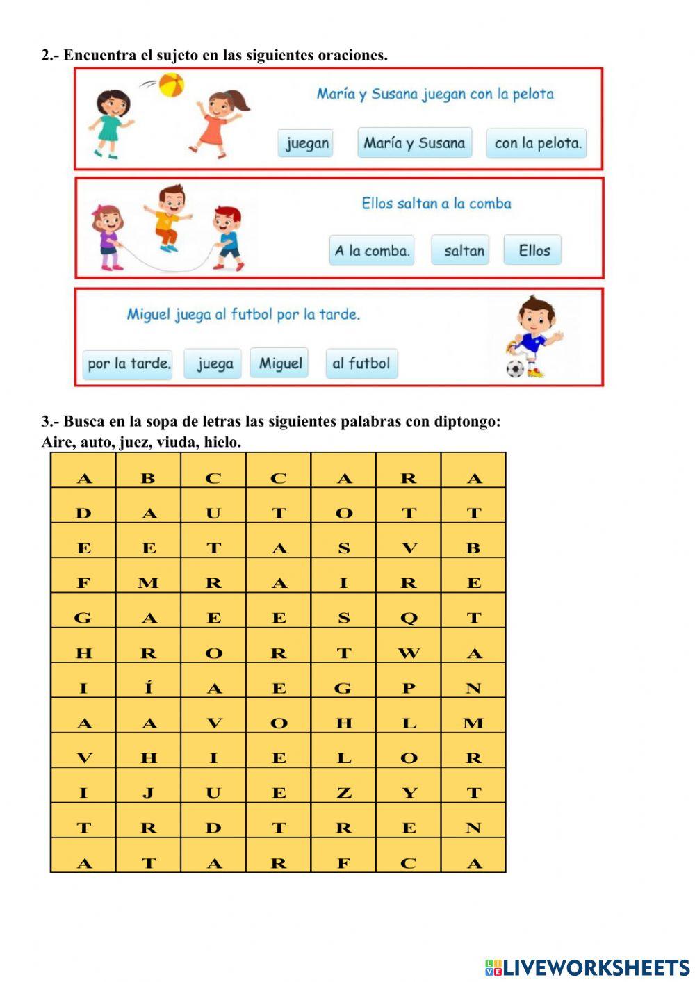 Examen lengua y literatura