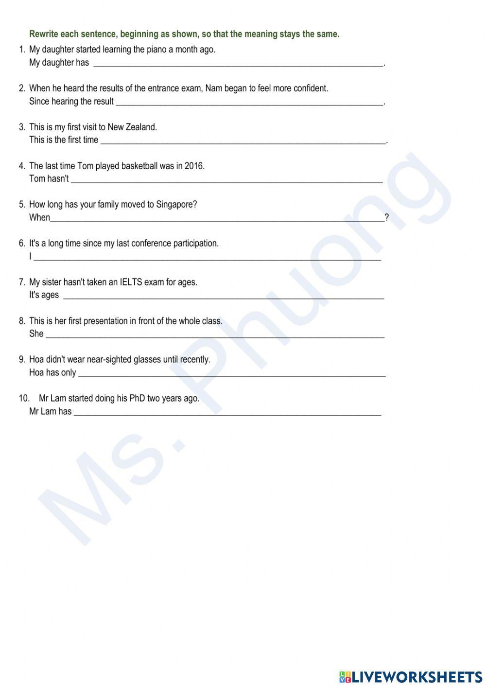 Unit 7: Further education - Grammar and Vocabulary