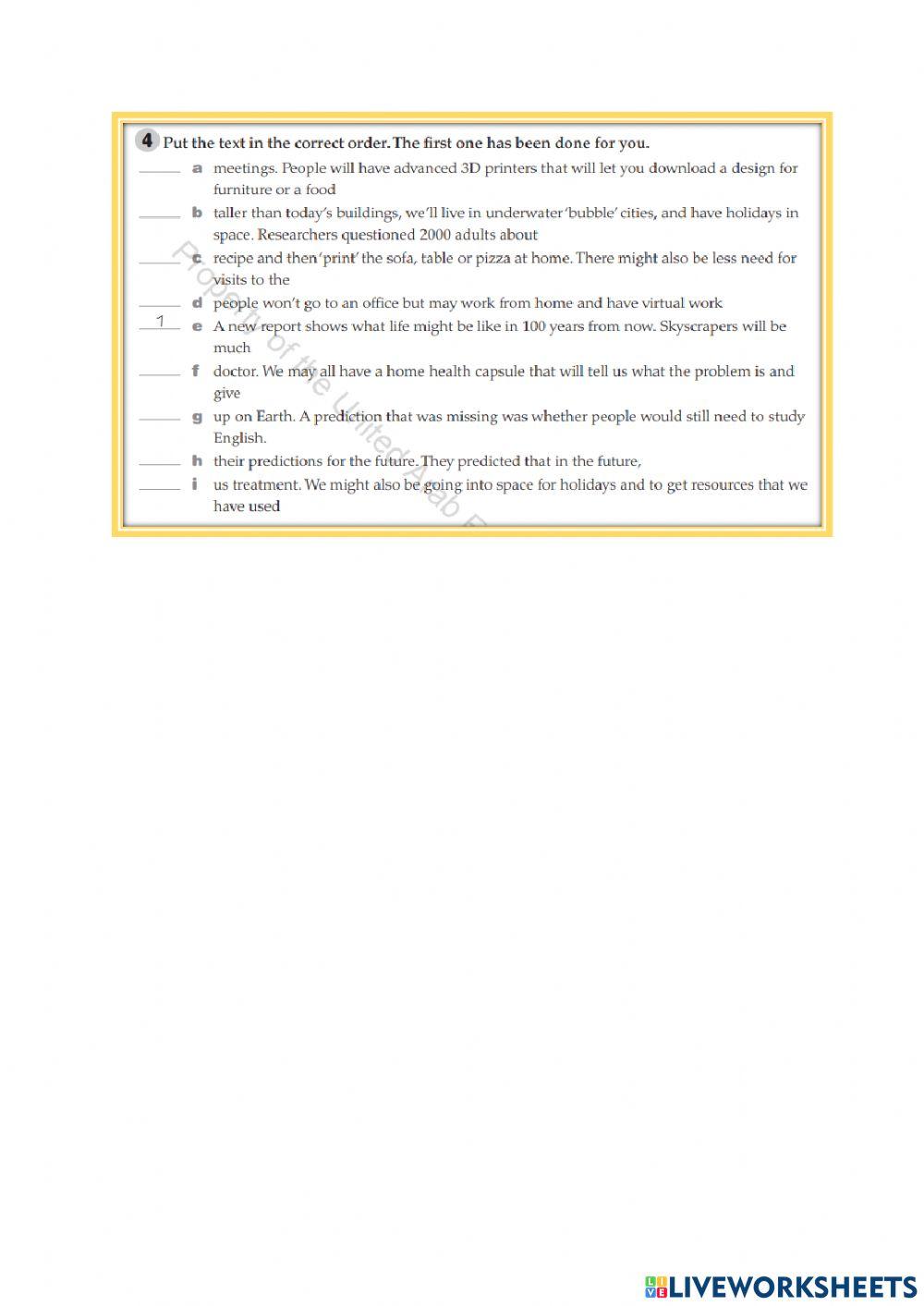 Lesson 9-10 Shapes and Designs of the Future