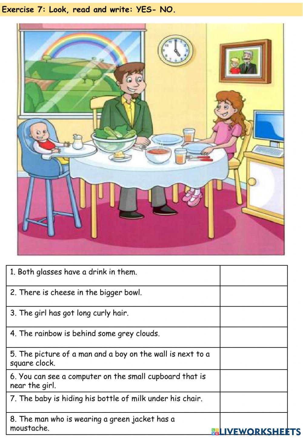 Movers- What's for lunch- Test