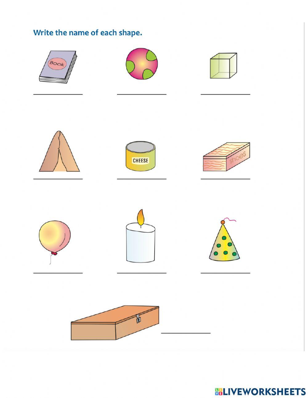 3d shapes 3d shapes
