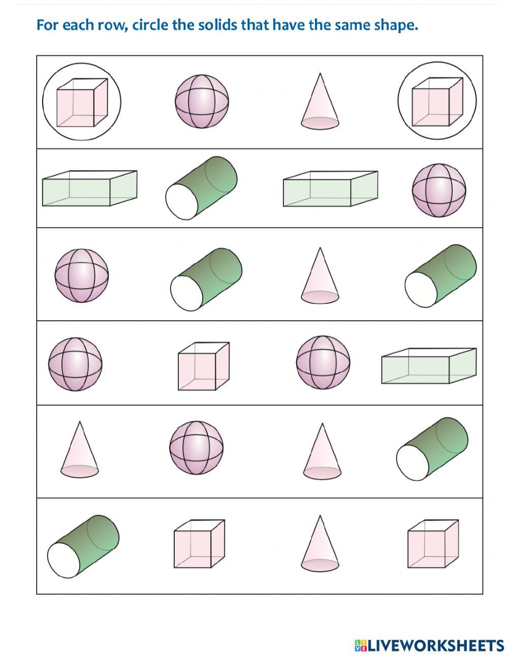 3d shapes 3d shapes