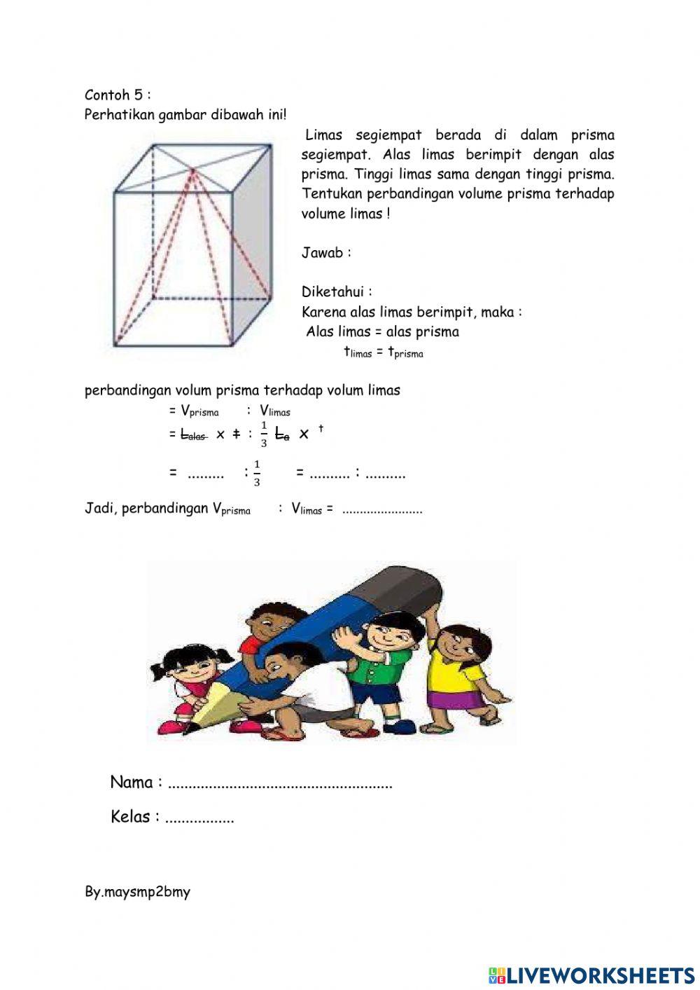 Luas dan Volum Limas