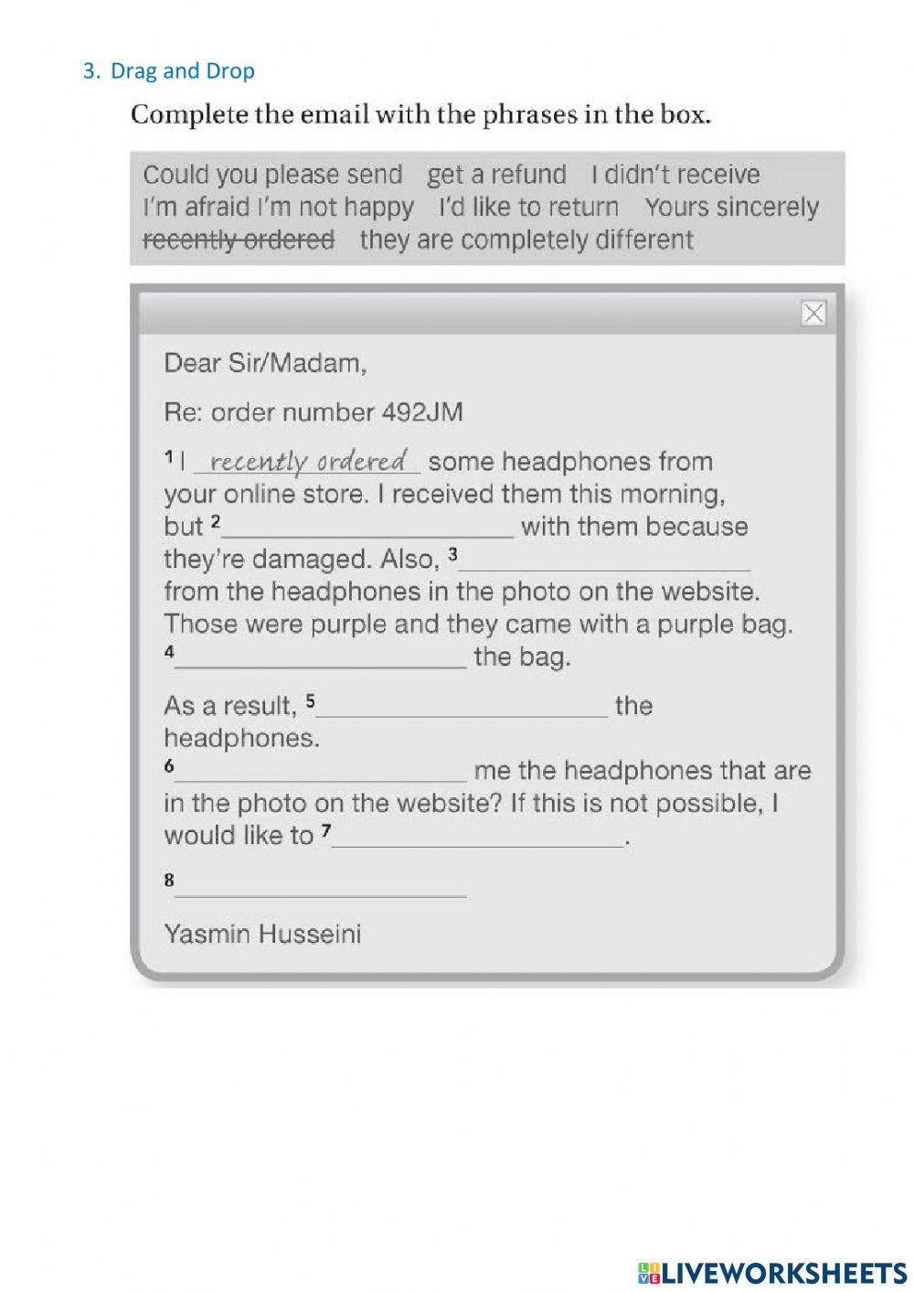 5.4 describining things