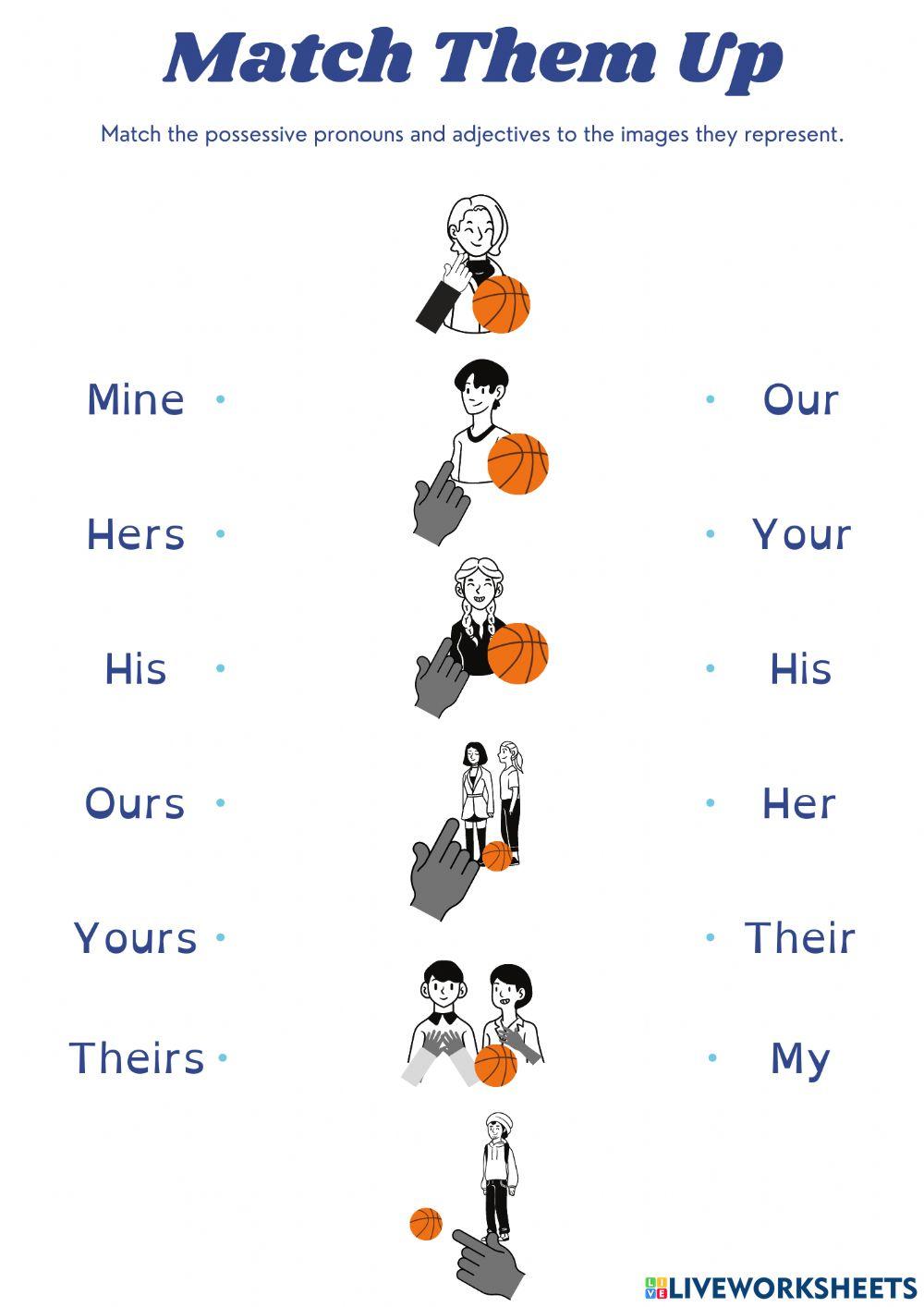 Possessive Pronouns and Possessive Adjectives