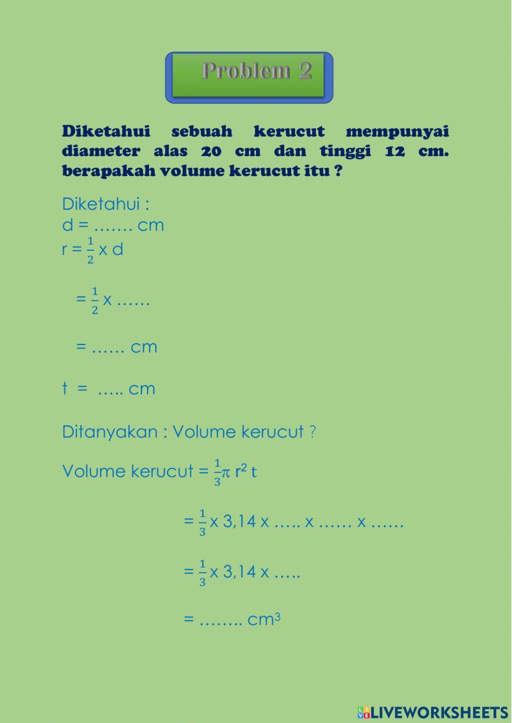 LKPD Matematika Kelas 6