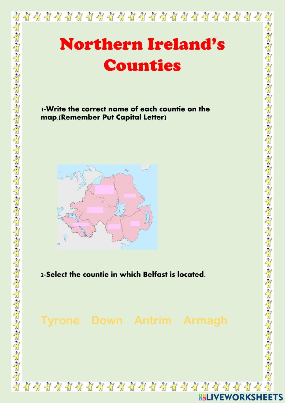 Northern Ireland's Counties