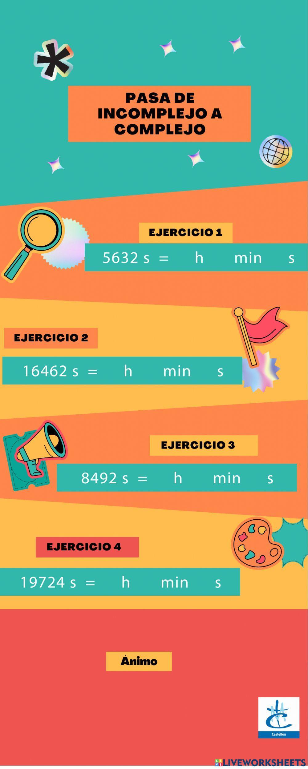 Pasar de a complejo worksheet Live Worksheets Pasar de a complejo worksheet Live Worksheets