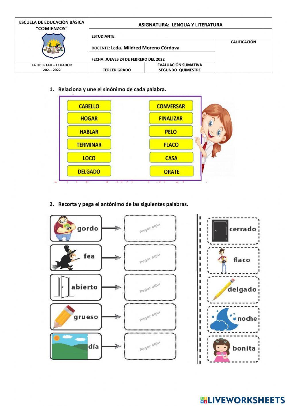 Clasificación de las palabras según el acento