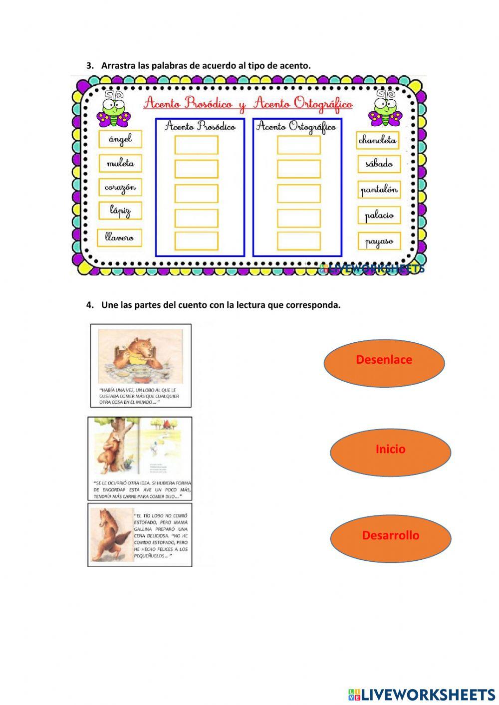 Clasificación de las palabras según el acento
