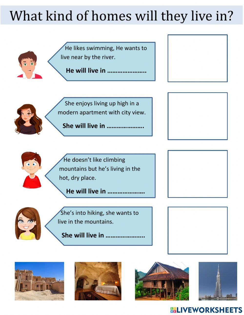 Different kinds of houses 2