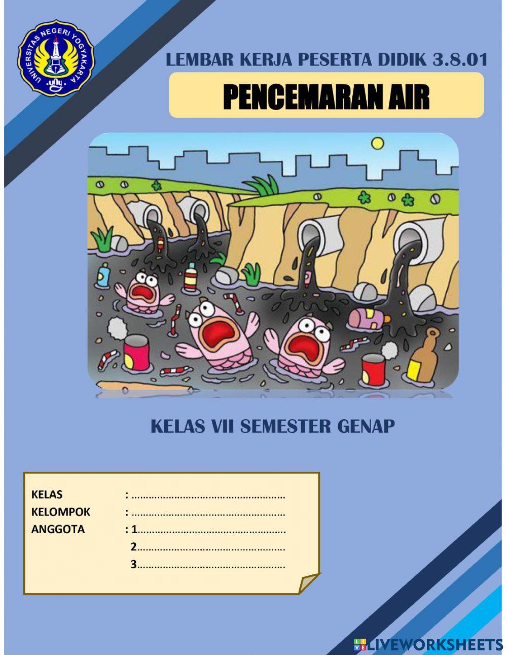 LKPD 3.8.01 Pencemaran Air