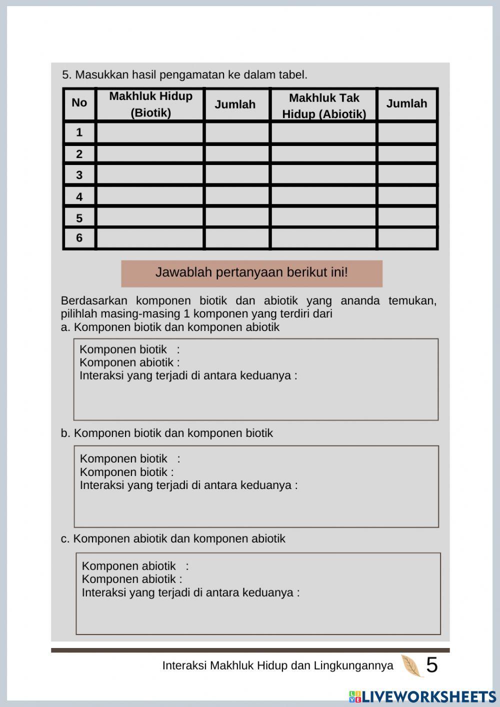 Lembar Kerja Interaksi 2