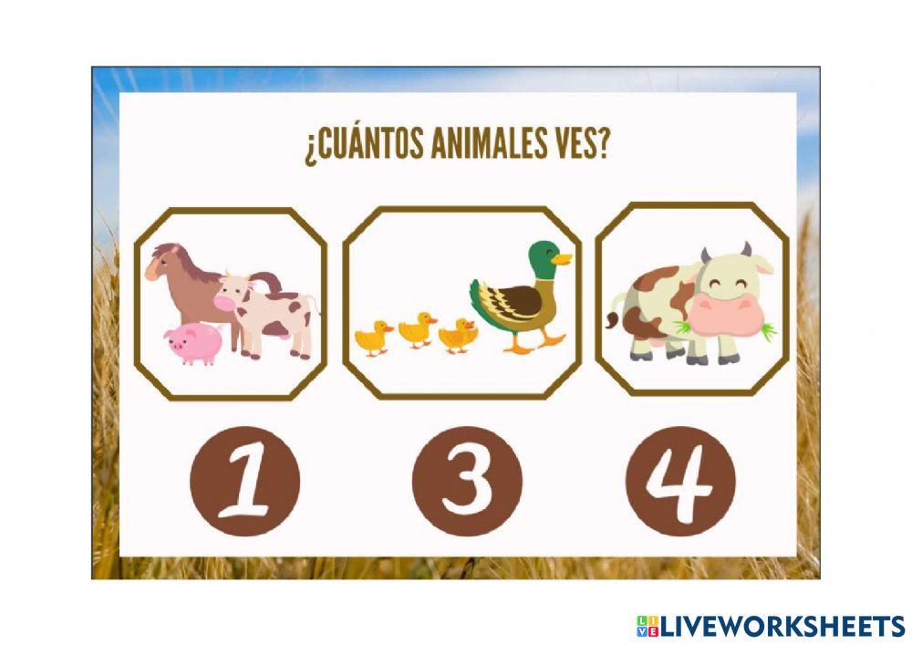 Los animales de la granja