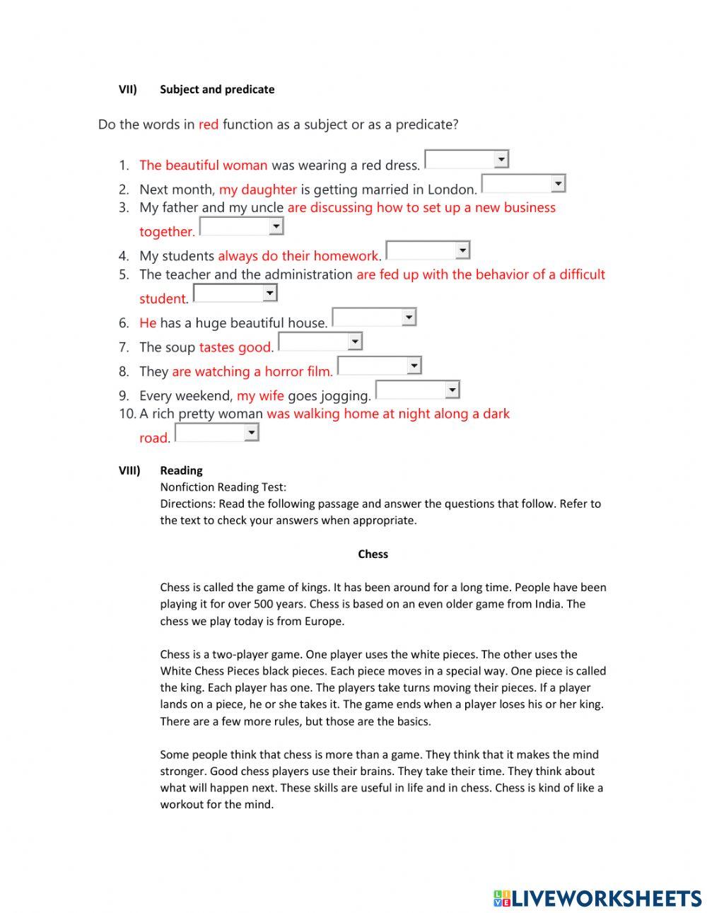 6th grade exam 2nd trim 2nd moment