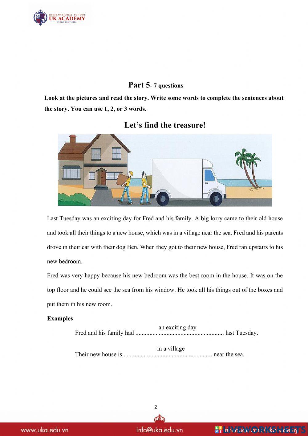 Mock test grade 4 - part 2