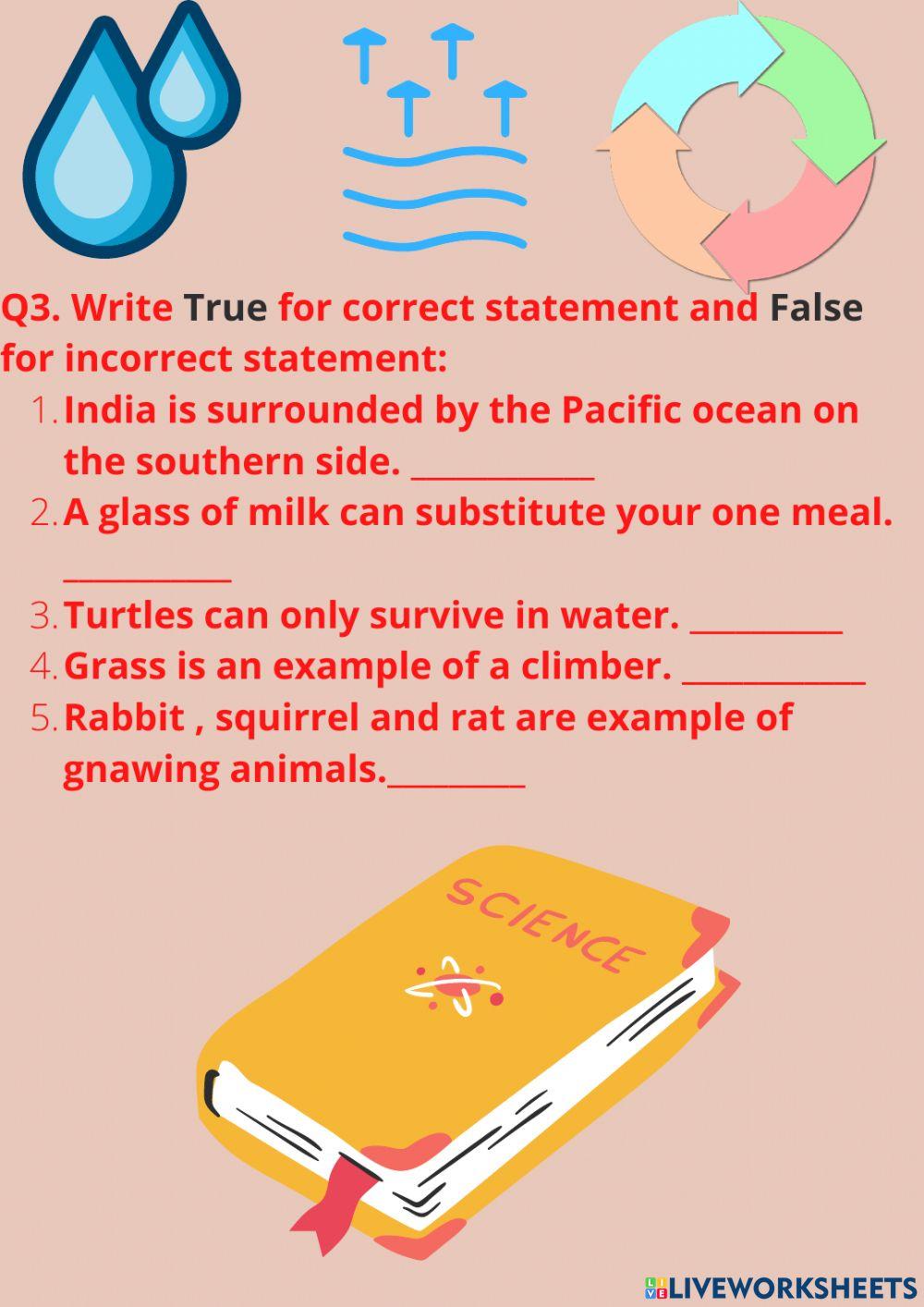 Science Final Exam Objective