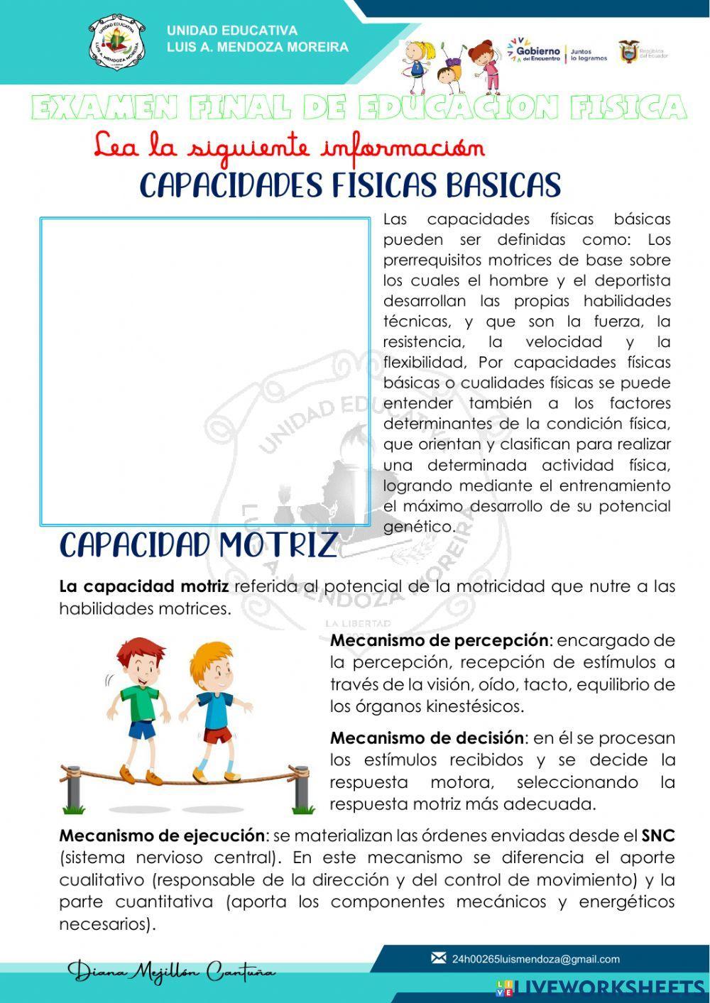 Capacidades fisicas basicas